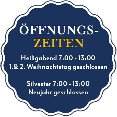 Öffnungszeiten Weihnachten