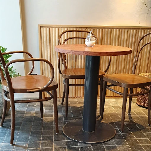 Sunny terrace of Café Pritsch