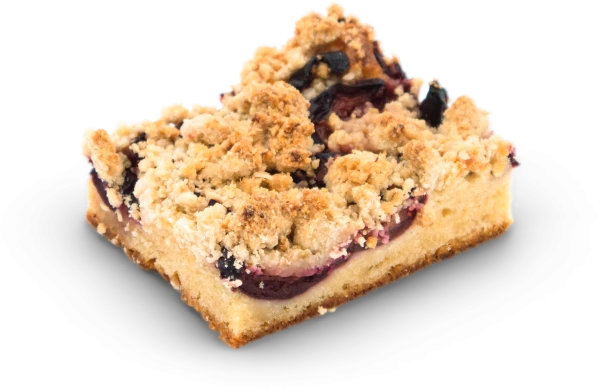 Pflaumenkuchen mit Haferstreuseln