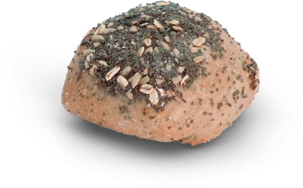 Dinkel-Chia-Brötchen